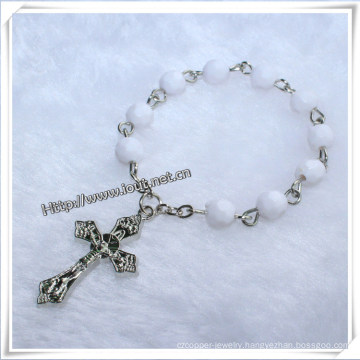 Latest Religious Beads Finger Rosary with Crucifix (IO-CE024)